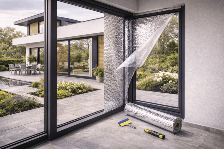 Raamfolie isolatie