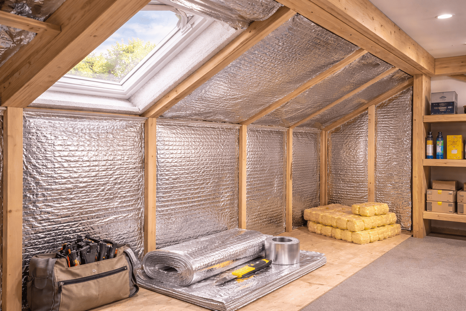 Dunne isolatie (hoge Rc)