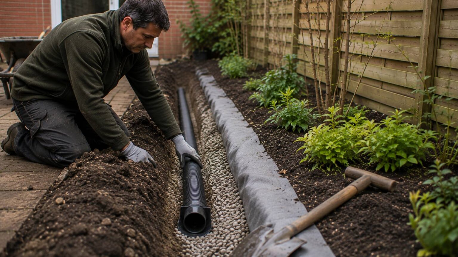 drainage tuin aanleggen