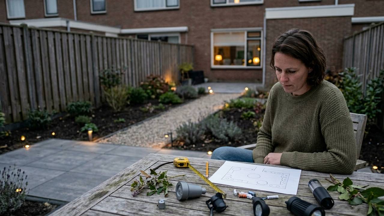 Tuinverlichting plannen bij renovatie. tuinverlichting plannen