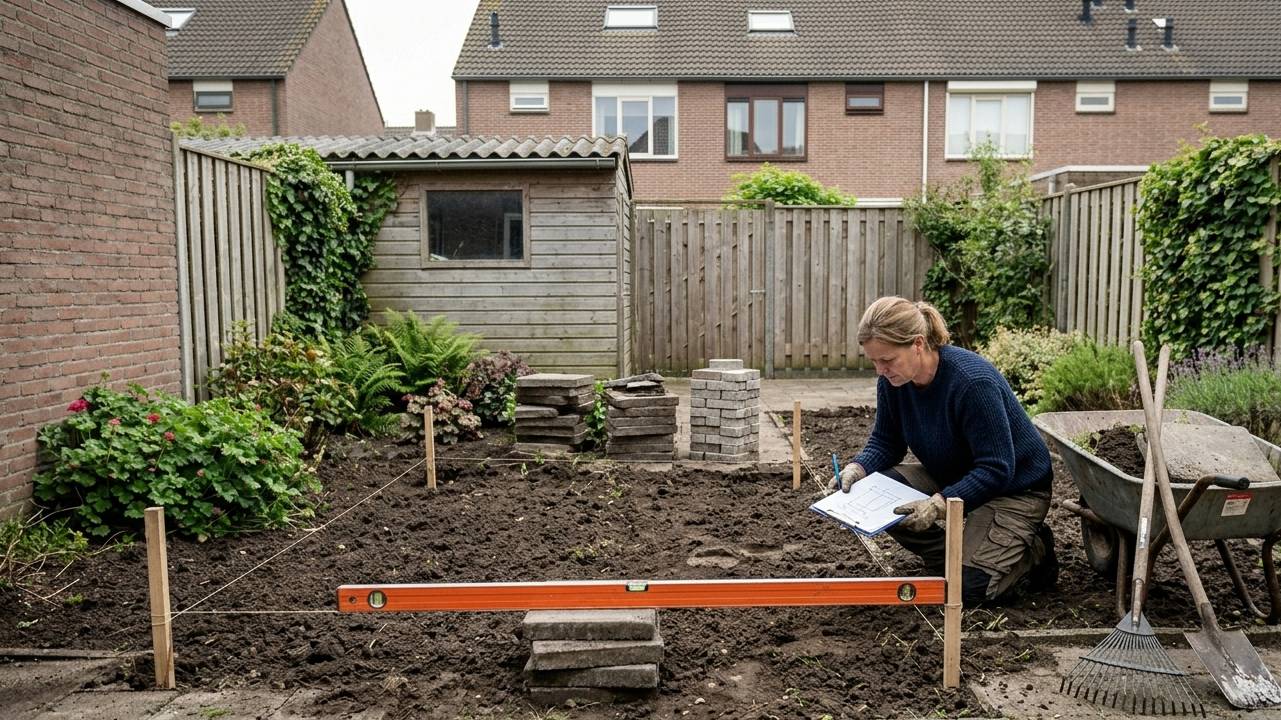 Tuin ophogen of afgraven. tuin ophogen afgraven. onverwachte kosten tuinrenovatie